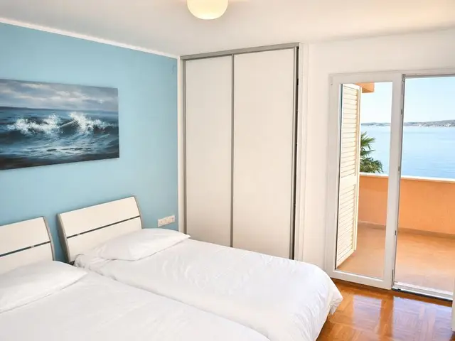 Schlafzimmer mit hochwertiger Ausstattung